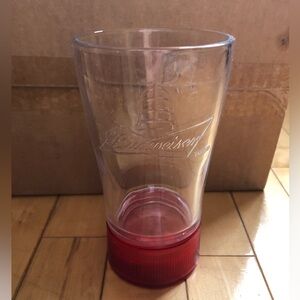 Budweiser Red Goal Light Glass